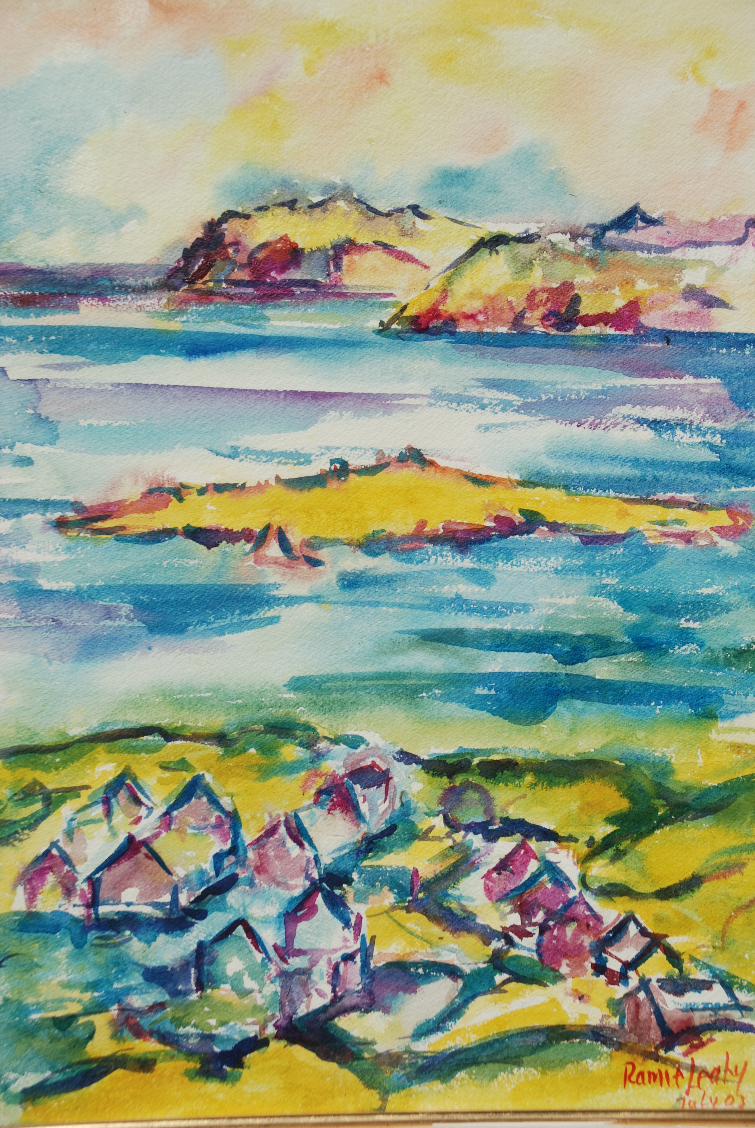 Kerry watercolour by Ramie Leahy, 2003
